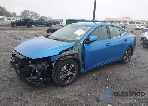 2021 Nissan Sentra Sv Xtronic Cvt z USA, uszkodzony, nr VIN 3N1AB8CV3MY226052